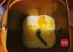 Illustration of how to make toast (bread machine) 2