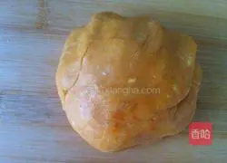 Illustration of how to make meat floss biscuits 4