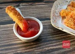 Golden Toast Strips Illustration of how to do it 7