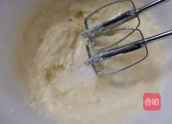 Illustration of how to make matcha cream cookies 3