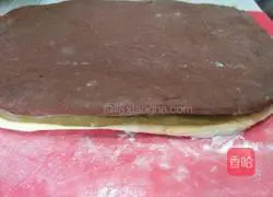 Illustration of how to make three-color toast 8