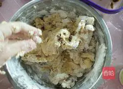 Illustration of how to make red date biscuits 3