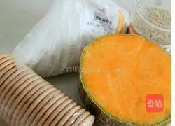 Illustration of how to make pumpkin sandwich cookies 1