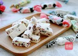 Cranberry Nougat Recipe Illustration 12