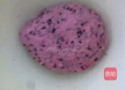 Dragon fruit and chives Illustration of how to make salty crackers 2