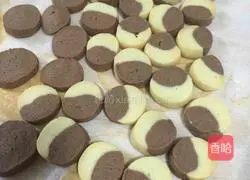 Illustration of how to make sheep biscuits 7