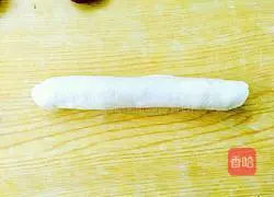 Illustration of how to make colorful striped toast 21