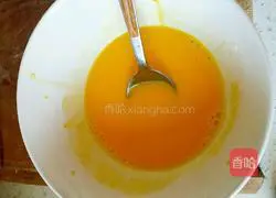 Illustration of how to make toast and custard pudding 2