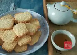 Illustration of how to make shredded coconut cookies 11