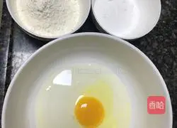 Illustration of how to make egg white cookies 2