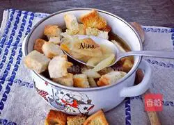 Illustration of how to make toasted baguette 5