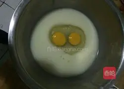 Illustration of how to make peach biscuits 6