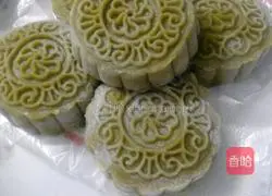 Green Tea Snow Skin Mooncake Recipe Illustration 9