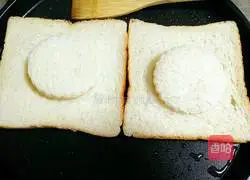 Illustration of how to make toasted bread and fried eggs 6