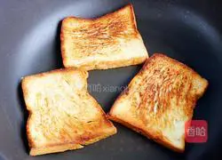 Illustration of how to make milk-fried toast 3