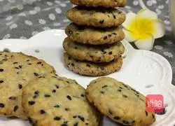Oatmeal black sesame biscuits recipe 10
