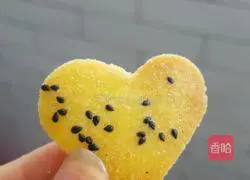 Illustration of how to make sesame crackers 6