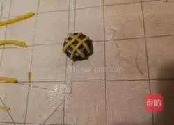 Illustration of how to make sunflower butter cookies 11