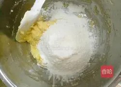 Illustration of how to make two-color circle cookies 4