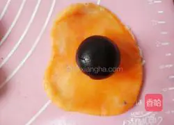 Illustration of how to make colorful snowskin mooncakes 10