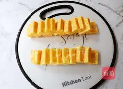 Illustration of how to make salty cheese cookies 14