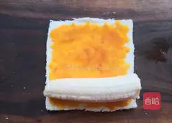 Pumpkin Banana Toast Roll Recipe Illustration 4