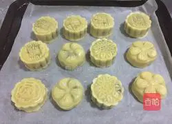 Illustration of how to make Wuren mooncakes 9