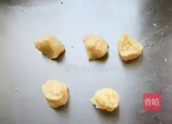 Illustration of how to make crispy sesame cookies 4