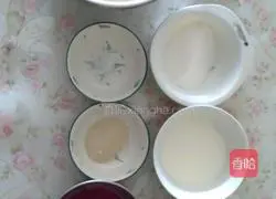 Illustration of how to make dragon fruit rose buns 1