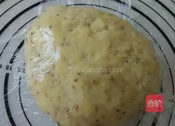 Illustration of how to make sesame crispy biscuits 3