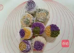 Snowskin mooncakes ( Illustration of making mooncakes without oven) 12