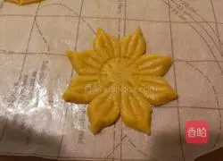 Illustration of how to make sunflower butter cookies 8