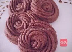 Illustration of how to make cocoa cookies and matcha cookies 9