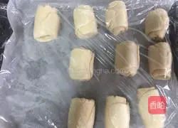 Illustration of how to make mustard vegetable and fresh meat mooncakes 13