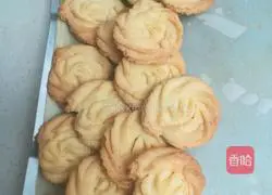 Illustration of how to make cookies (crisp flavor) 1