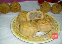 Cantonese style mung bean paste mooncake recipe 15