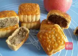 Illustration of how to make Beijing-style pulp mooncakes 19