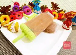 Illustration of how to make chocolate popsicles 11