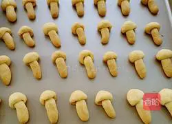 Illustration of how to make mushroom biscuits 12