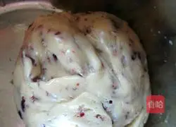 Illustration of how to make lard version of cranberry cookies 4