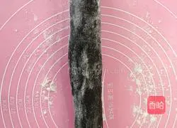 Illustration of how to make black sesame mooncakes 7