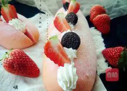 Strawberry Oreo Soft Oreo Recipe Illustration 17