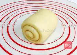 Illustration of how to make meat floss toast 10