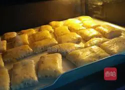 Illustration of how to make sesame crispy biscuits 6