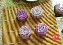 Purple Sweet Potato Snow Skin Mooncake Practice illustration 11