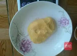 Purple Sweet Potato Pumpkin Snow Skin Mooncake Recipe Illustration 3