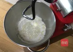 Illustration of how to make meat floss and blueberry bread 2