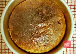 Illustration of how to make raisin whole wheat bread (big Leba) 13