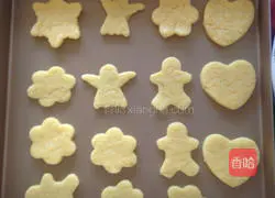 Illustration of making butter cookies 5