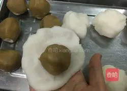 Lotus Seed Seed Snow Skin Mooncake (Lazy Man) Recipe Illustration 7